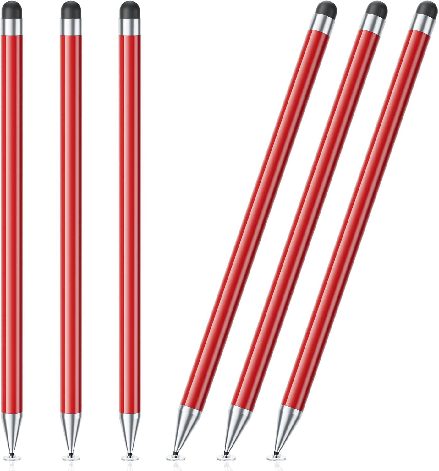 GCHMDE 6 2-in-1 Stylus Pen for Touchscreen, PCS Stylus High Precision and Sensitivity, Suitable