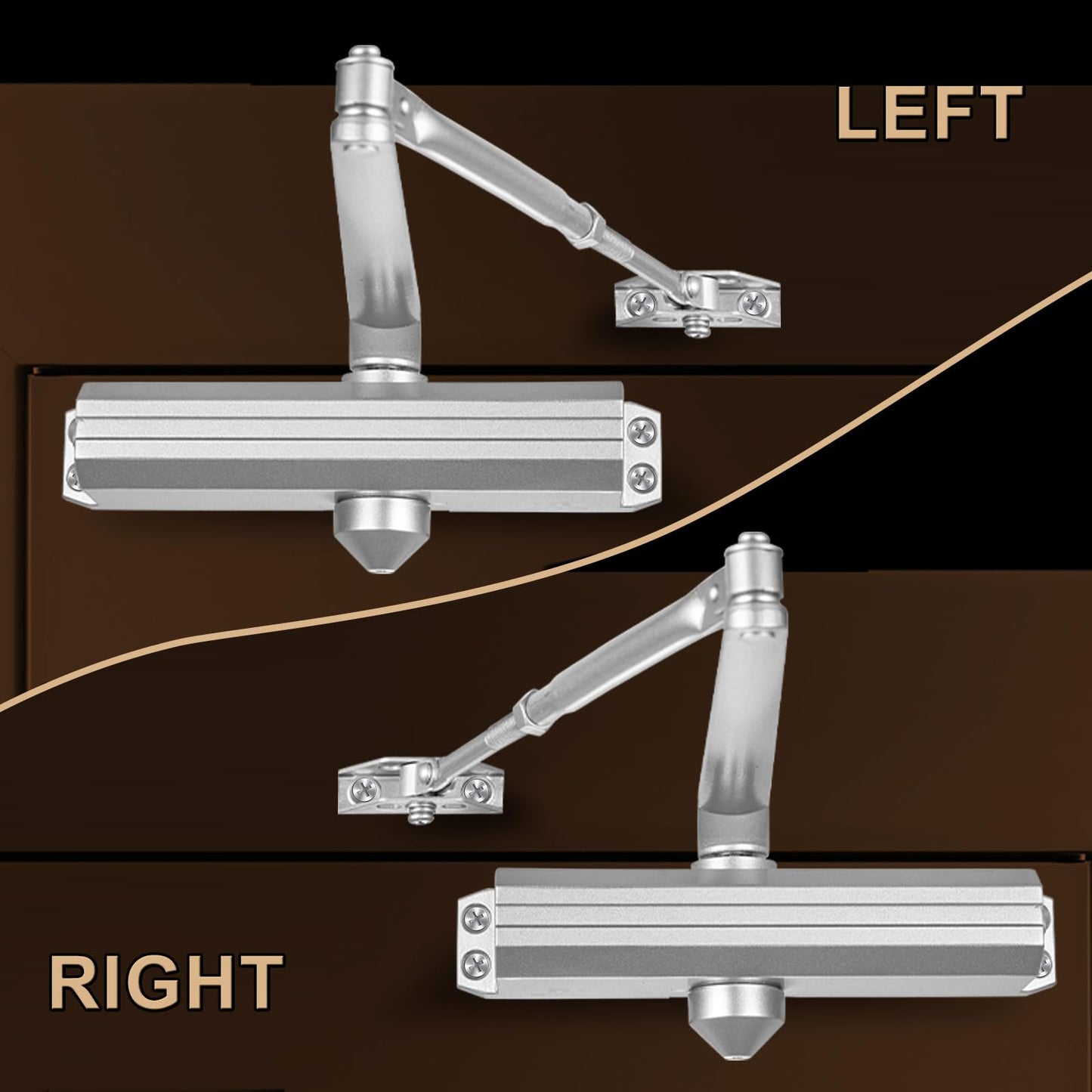 Grade 1 Commercial Automatic Door Closer NEWBANG 5016BC