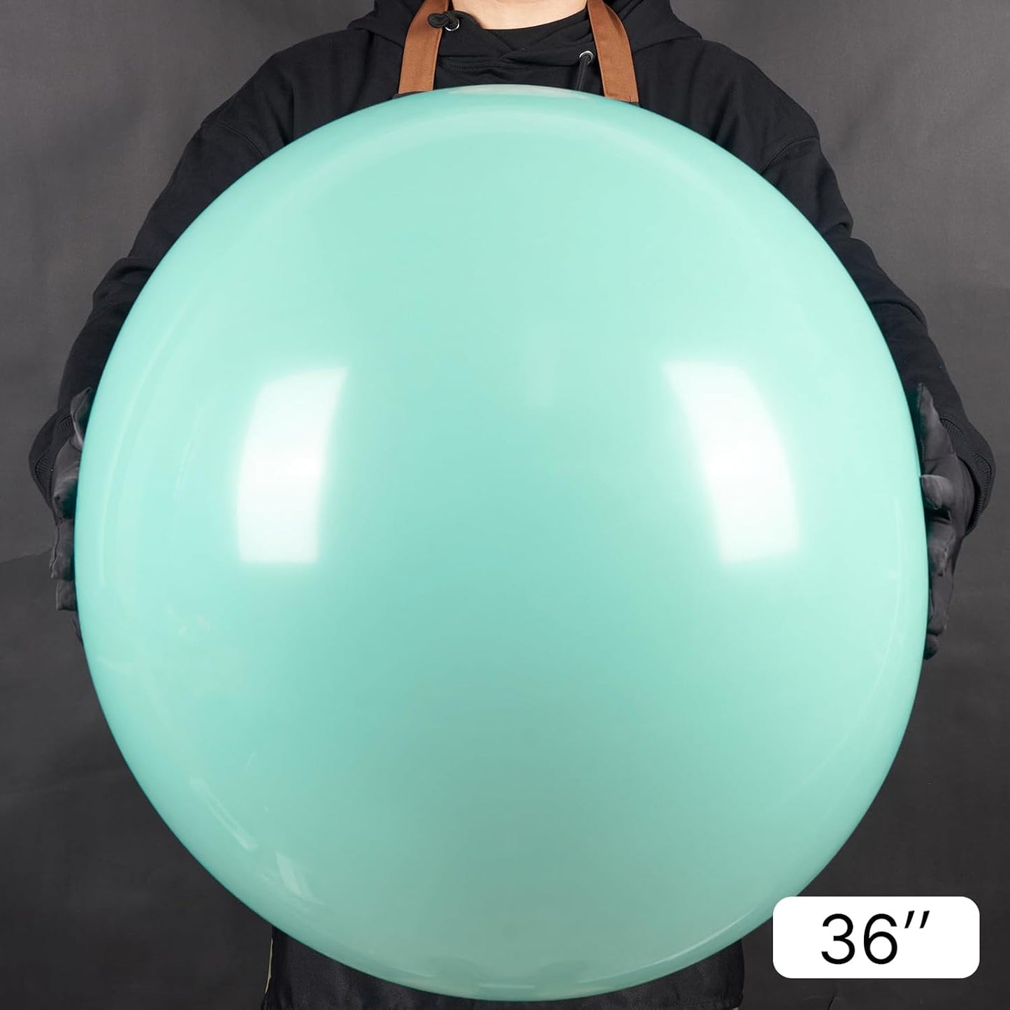 PartyWoo Jumbo Ice Cream Theme Balloons - 36" Latex Set of 4 for Birthday & Wedding Decor