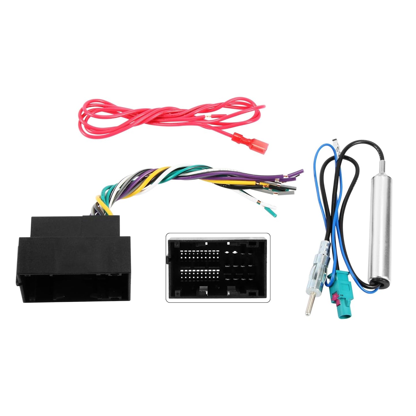 2013-up RDBS Car Radio Wiring Harness, Stereo Wire Harness and Antenna Adapter Combo kit to Connect an Aftermarket
