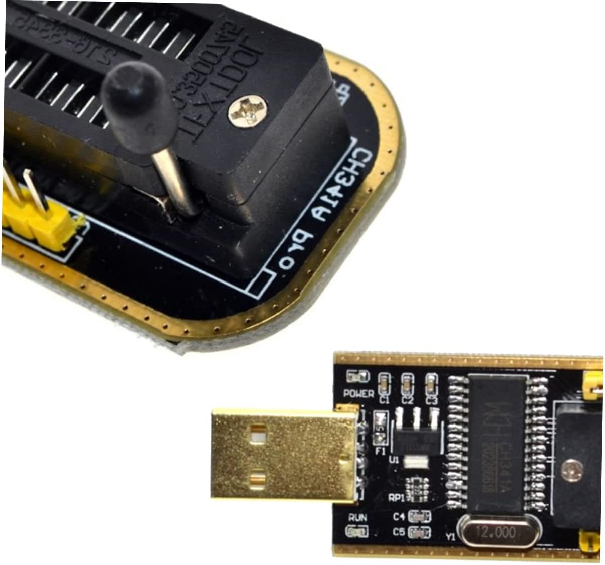 Gadpiparty Programmer Programming Series Flash Bios USB Software for Cha Chip Supports SPI Indicator Easy to Use