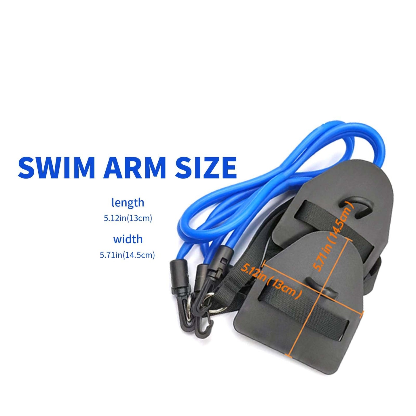 Bestookits Swim Training Equipment for Adults Swim Paddles Resistance Belt - Pool Tether Cord for Lap Swimming Water Belts for Water Aerobics Exercise
