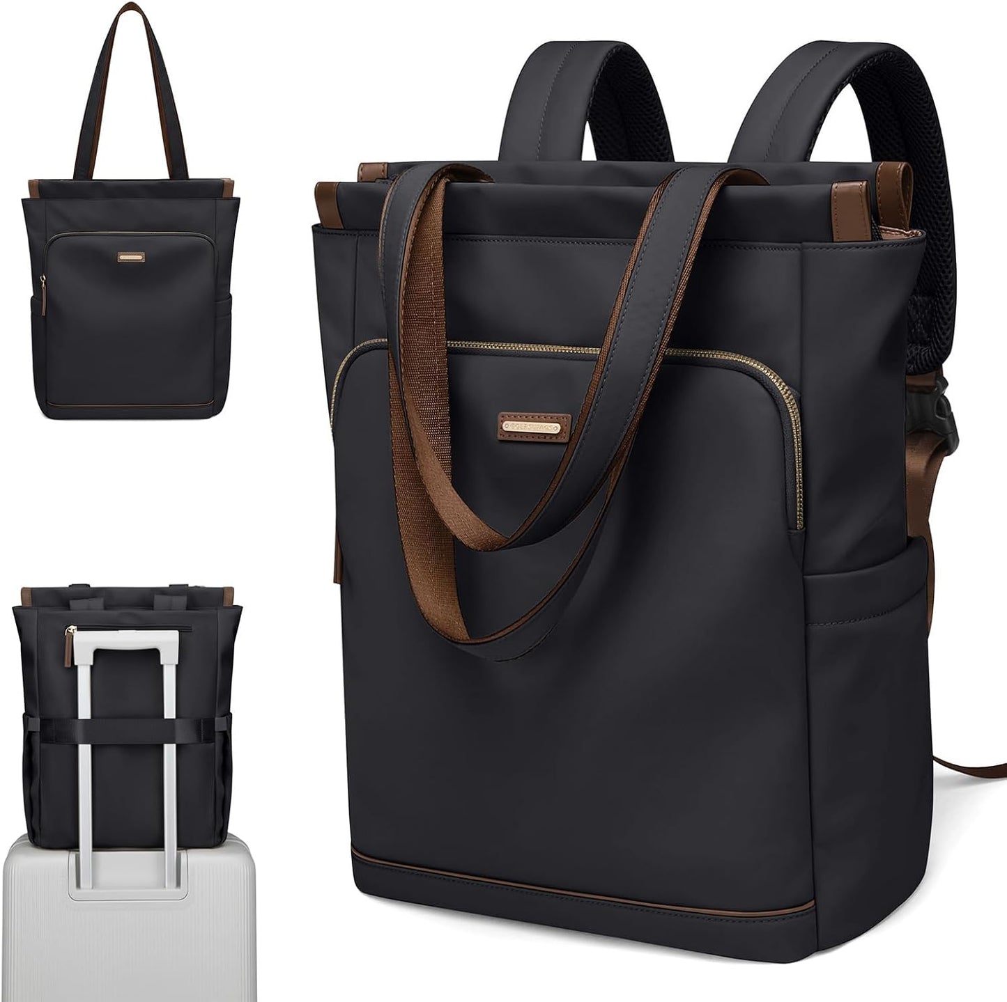 Backpack Daypack GOLF SUPAGS Convertible Laptop for Women Casual Notebook Tote Bag for Work College Travel Leisure
