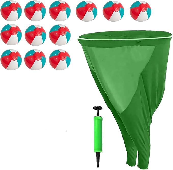 Granny Pants Yard Game, Granny Pants Outdoor Game, YardGames for Adults, with Bouncy Balls and Pump, Field Day Games for Adults, for Birthdays, BBQs, Beach and Backyard Games