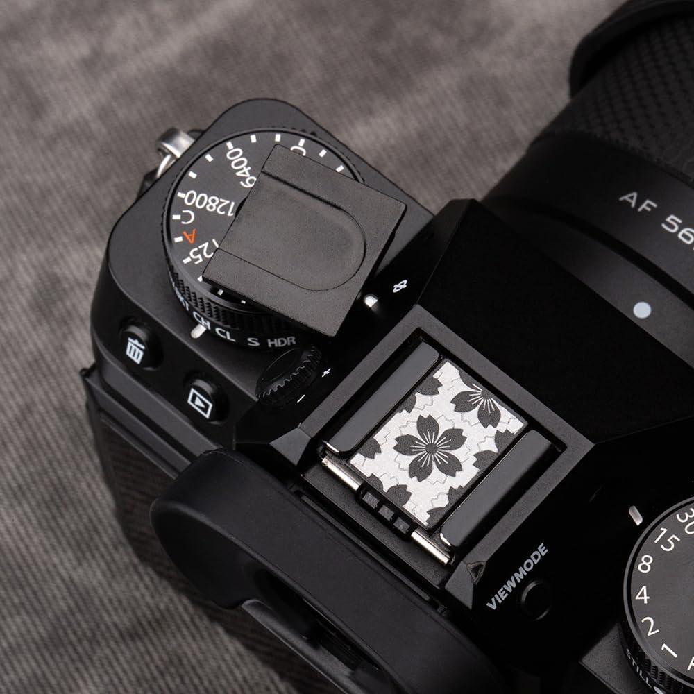 X100VI X100V X-T4 X-T3 XPRO3 XPRO2 Z5 Z6 Z6II (Black-Set) Camera Metal Hot Shoe Cover Shutter Buttons Protector