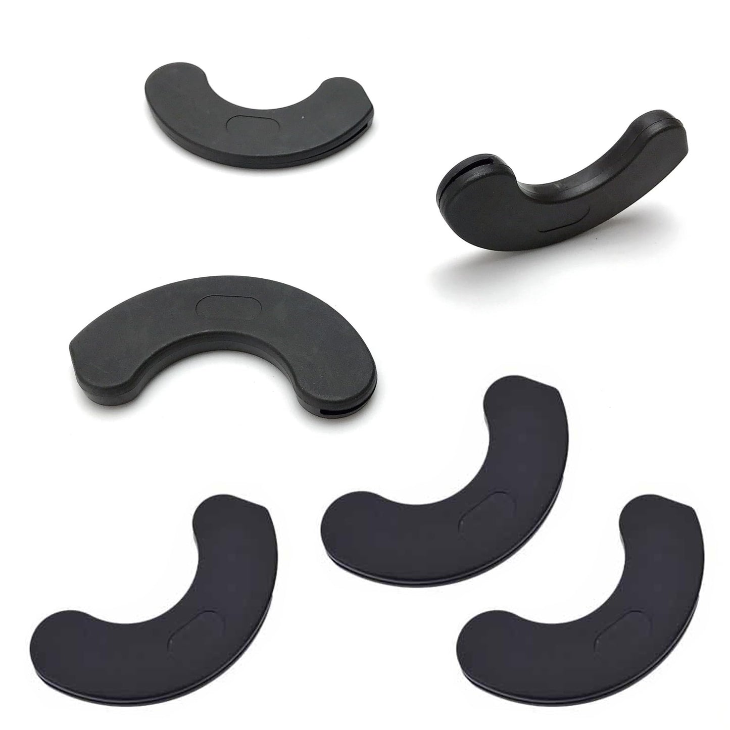 SquEqu 10 Pack Dumbbell Weight Rack Corner Protector Replacement Pads C Shaped Frame Bumper Protective Cover for A-Frame Dumbbell Rack Stand Dumbbell Weight Set Vertical Racks