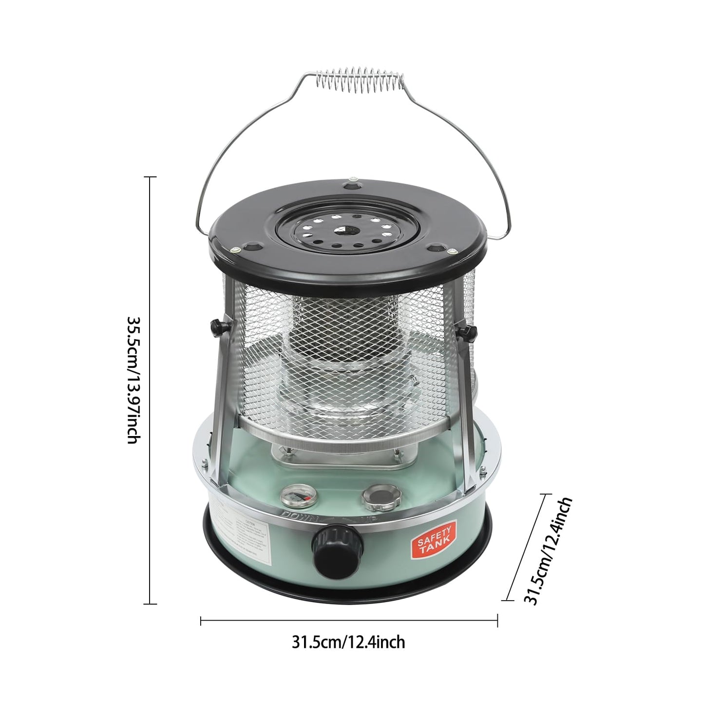 Outdoor Camping Kerosene Heater, Portable Kerosene Heater, Outdoor Stove, for for Hunting, Hiking, Survival Emergency & Patio, Ice Fishing, Etc