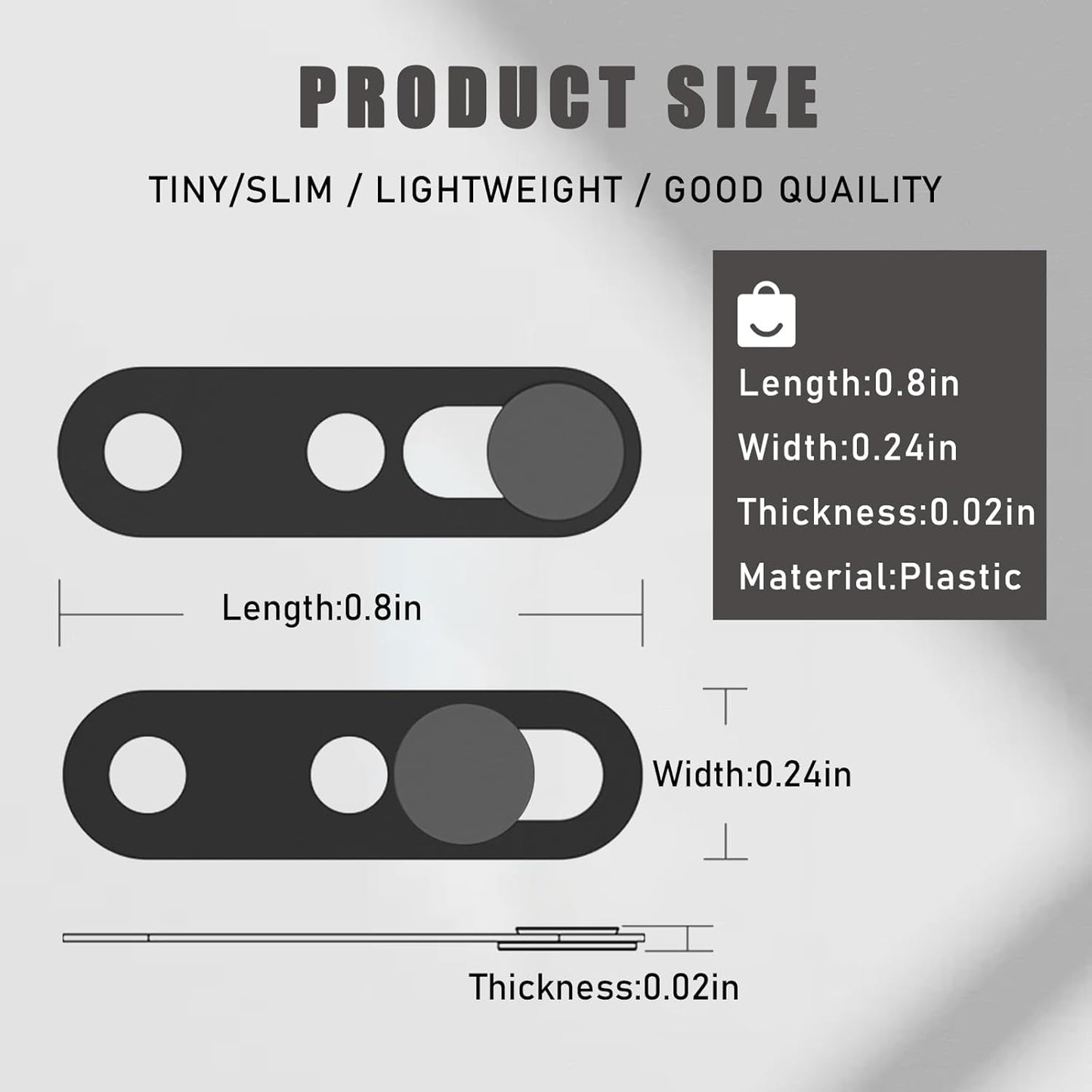 17 17 Pro/17 Air/17,Webcam Front Camera Cover Compatible for iPhone Pro Max/ Cover Protect Privacy and Security,Not