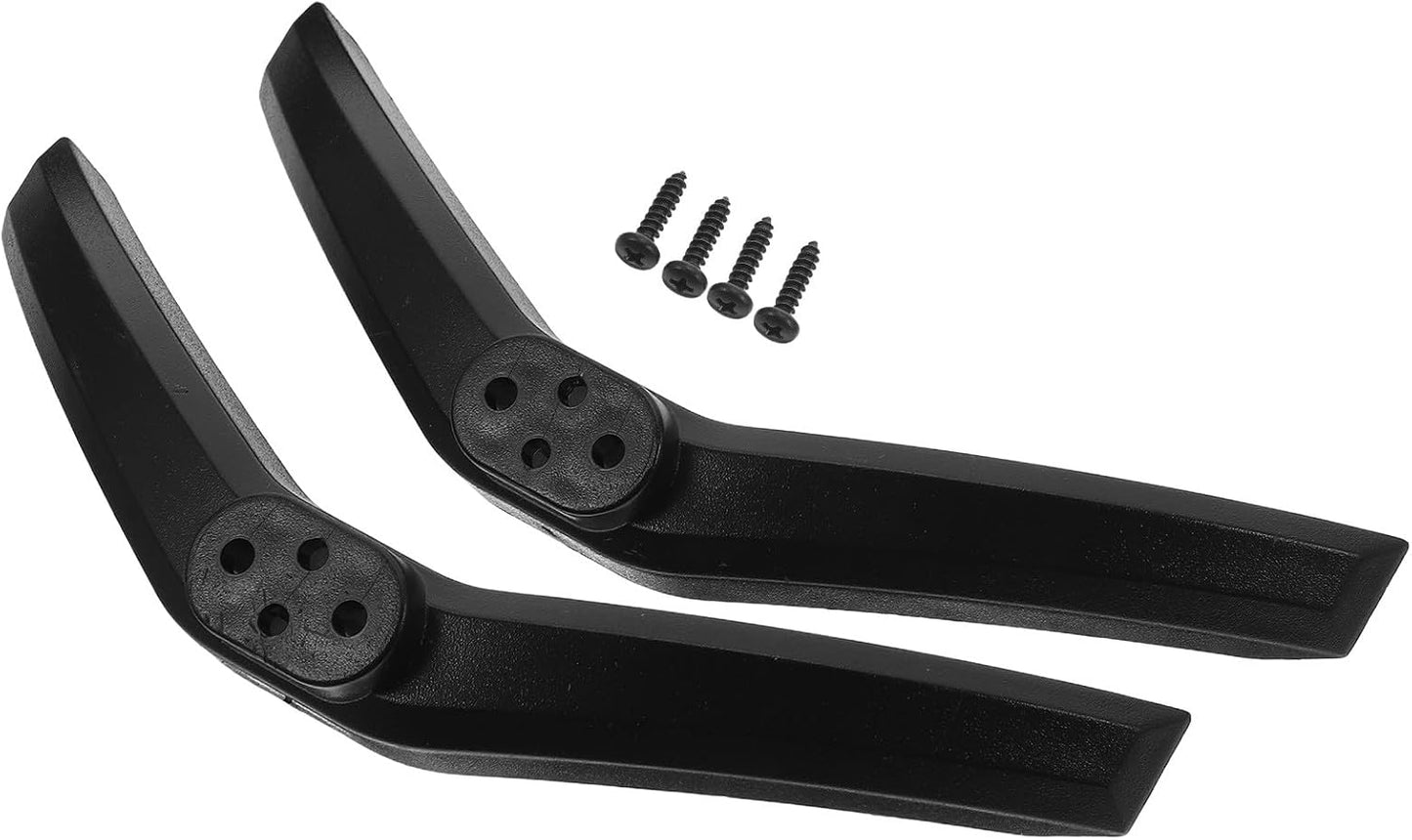 Vaguelly 1 Tv Stand Legs Replacement with Screws Pair Tabletop Tv Support Base Compatible Television Pedestal Feet
