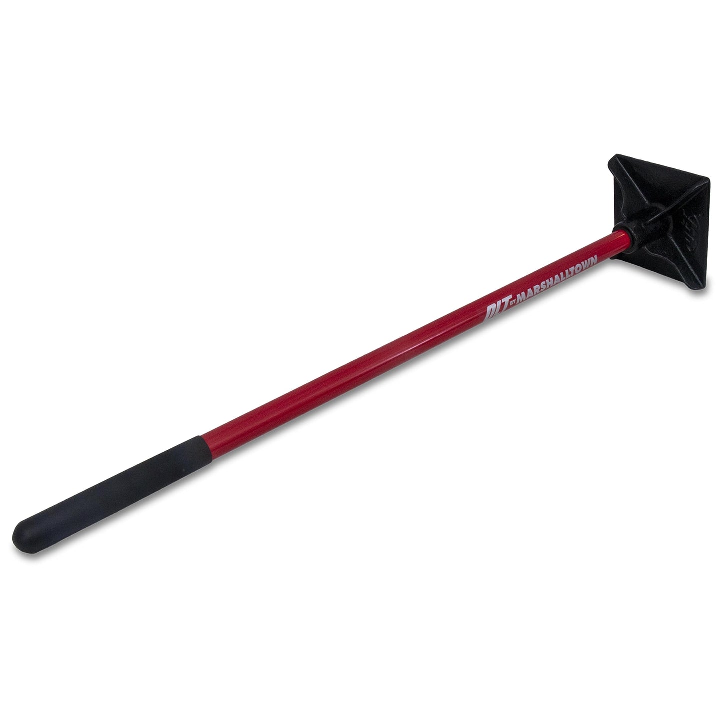 QLT by Marshalltown Tamper with Steel Handle,10 x 10 Inch Tamper, 48 Inch Handle, HT10