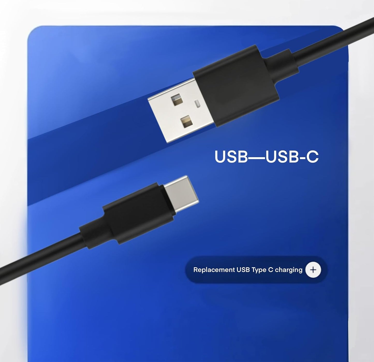 DUSTEWQ 4K, (6 Replacement USB-Type C Charging Cable Data Transfer Cable Compatible with Logitech BRIO BRIO Ultra HD
