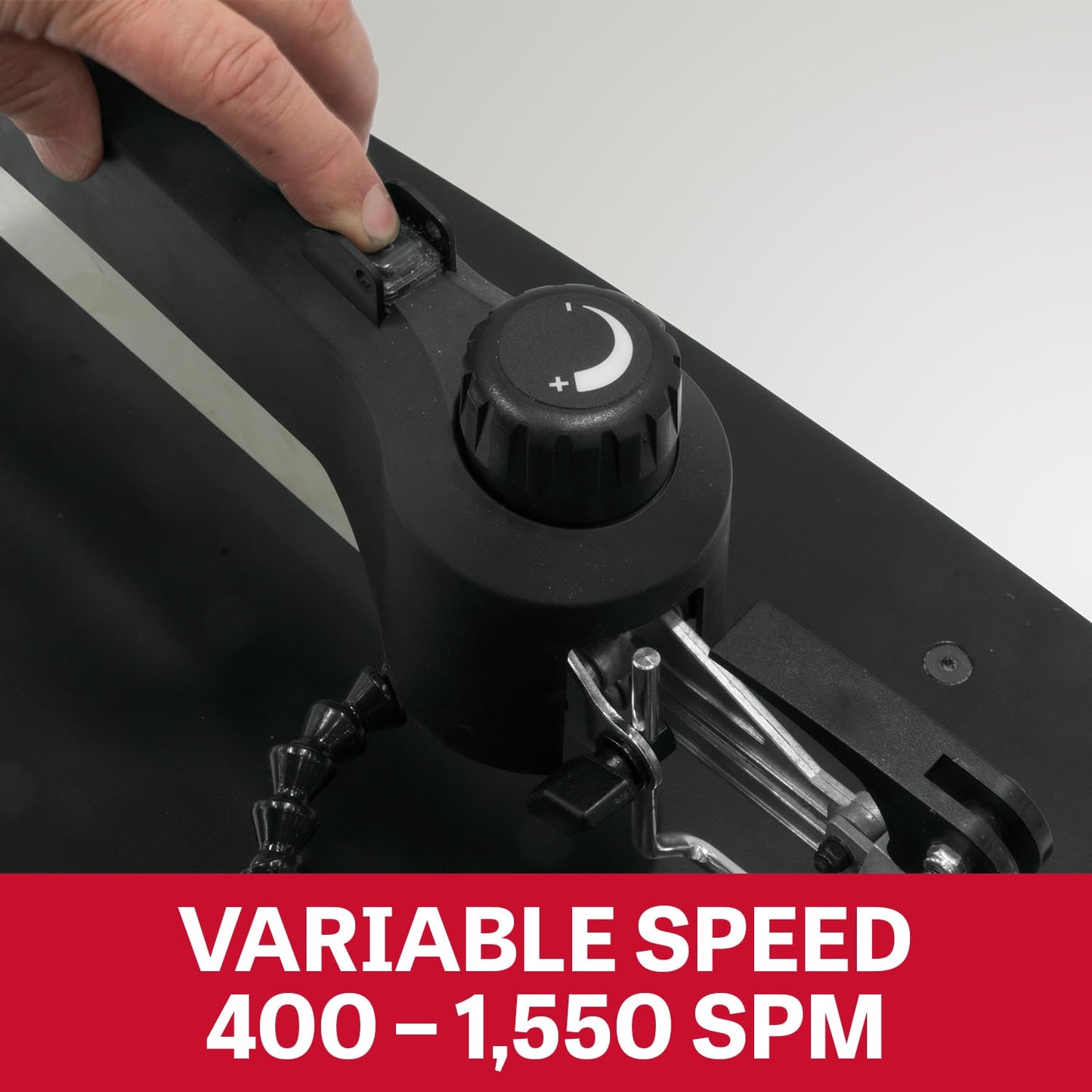 JET 22-Inch Scroll Saw w/ Foot Switch, Variable Speed, 120V 1Ph (JWSS-22B)