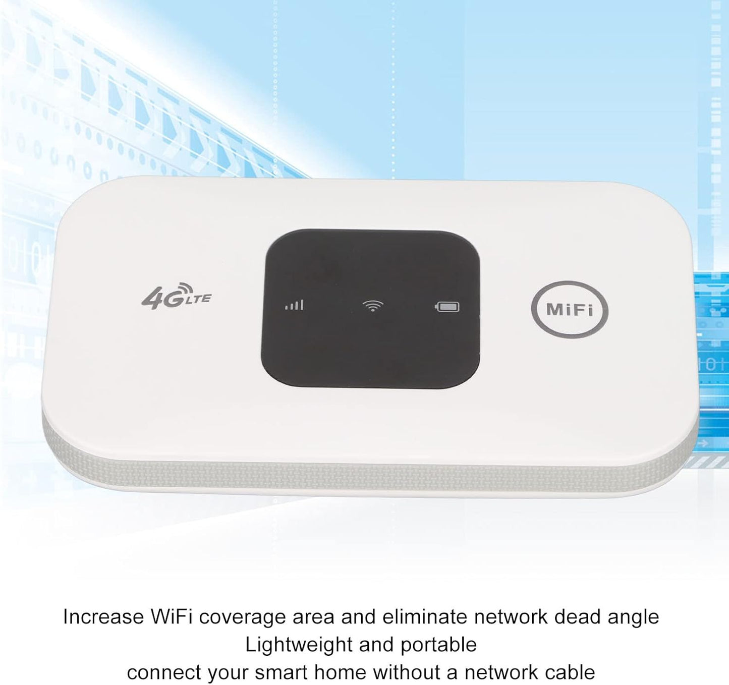 FOSA 4G 8 10 LTE Mobile Hotspot Device Portable Travel Routers SIM Card Router Unlocked Hotspot Router, Support