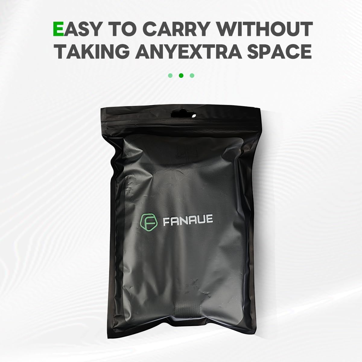 FANAUE TS-01 Heavy Duty Tripod Sandbag - Adjustable Black Stone Bag for Stability