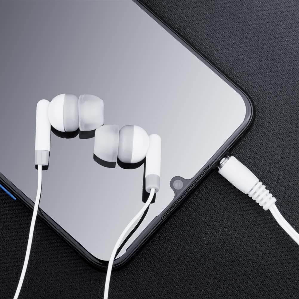 Wjjitan 50 Pack Hospitals,Gifts(50Mixed) Kids Bulk Earbuds Headphones Earphones Multi Colored, Wholesale Disposable Ear