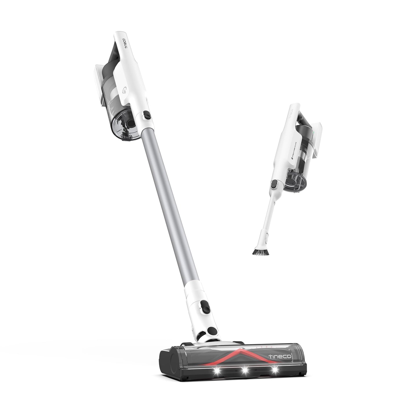 Tineco A30S Cordless Vacuum Cleaner, 160W Suction, 60Min Runtime, 1L Larger Dustbin, ZeroTangle Brush, PureCyclone Tech, Stick Vacuum Cleaner for Pet Hair, Carpet & Hard Floor