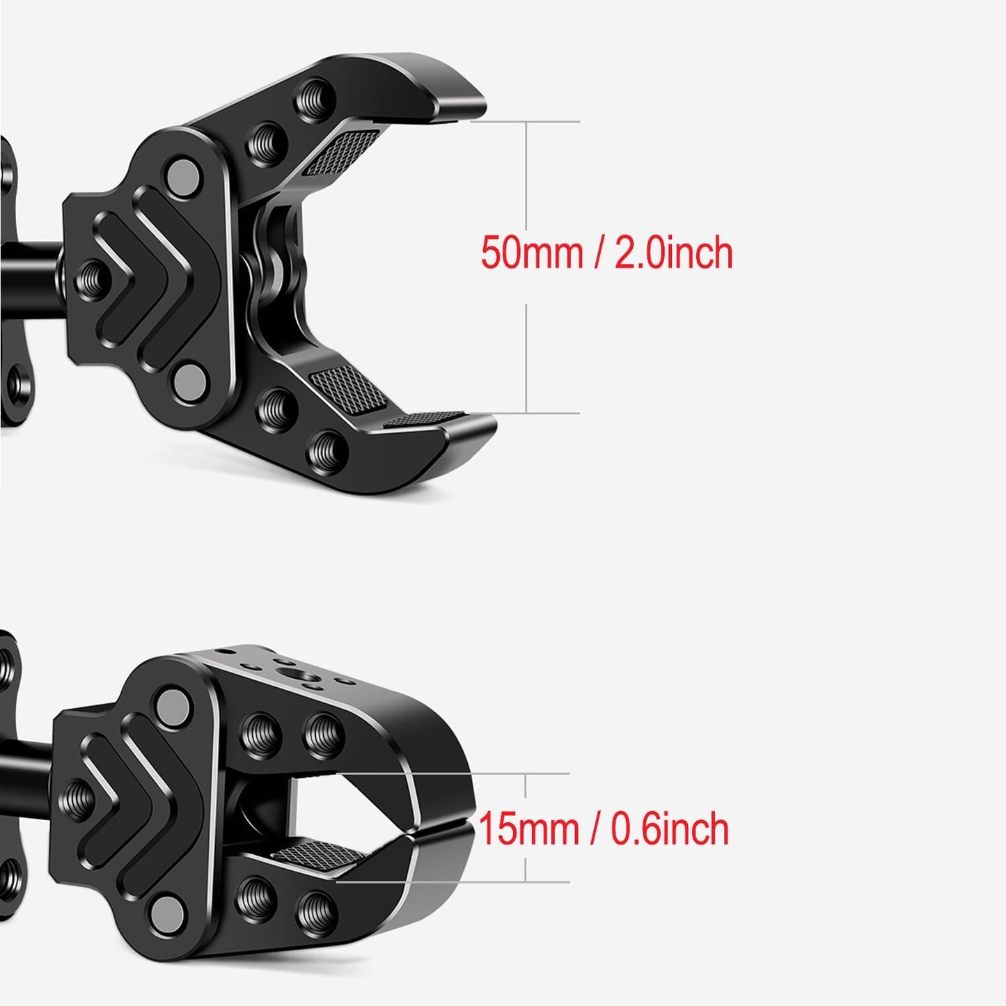 Anntery Arms-A030 Camera Super Clamp Mount Standard Metal Stud for Photography Studio Video Lighting Camera Crab Plier