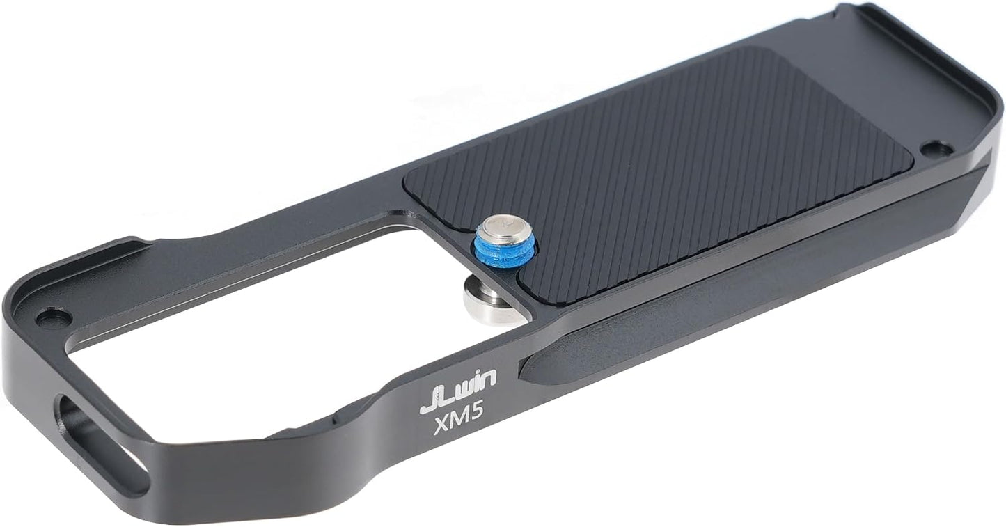 FocusFoto X-M5 Quick Release Baseplate QR Plate Mount for FUJIFILM Mirrorless Digital Camera Body, Compatible