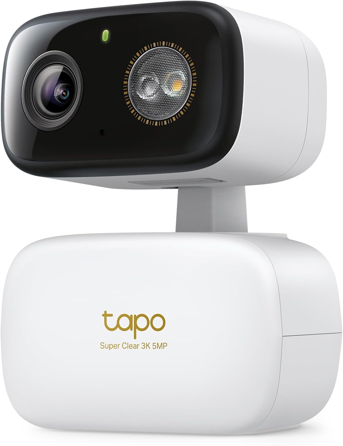 Tapo 3K 5MP 360 2.4 360 Pan/Tilt Indoor/Outdoor Security Camera, Free Person/Vehicle/Baby Cry Detect & Motion Track