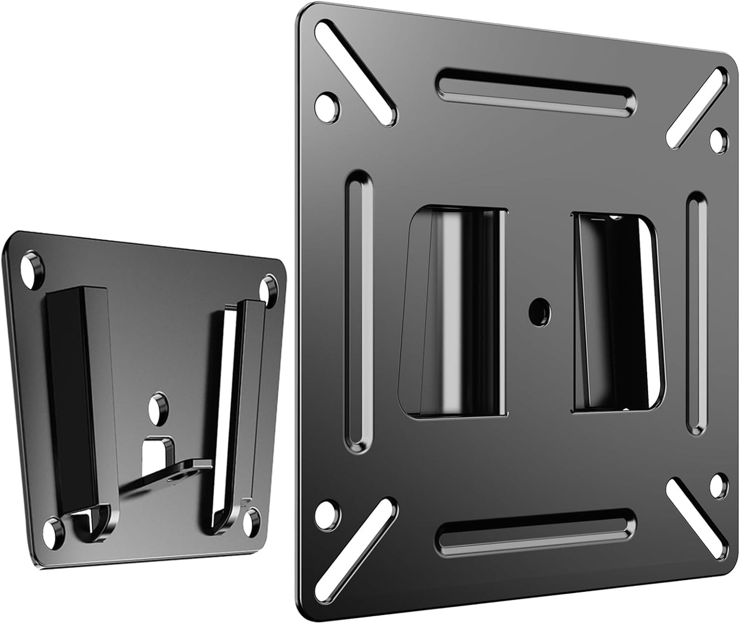 TETVIK 14-24 100x100mm 30lbs 15 19 20 22 23 Inch Monitor Wall Mount Most TVs Computer Universal Low Profile RV TV Wall