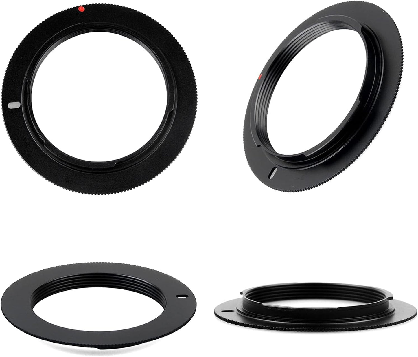 Whoasyst M42x1mm Screw Mount Change Ring Telescope Eyepiece Lens for EOSM EF-M Series Mirrorless Camera Accessory