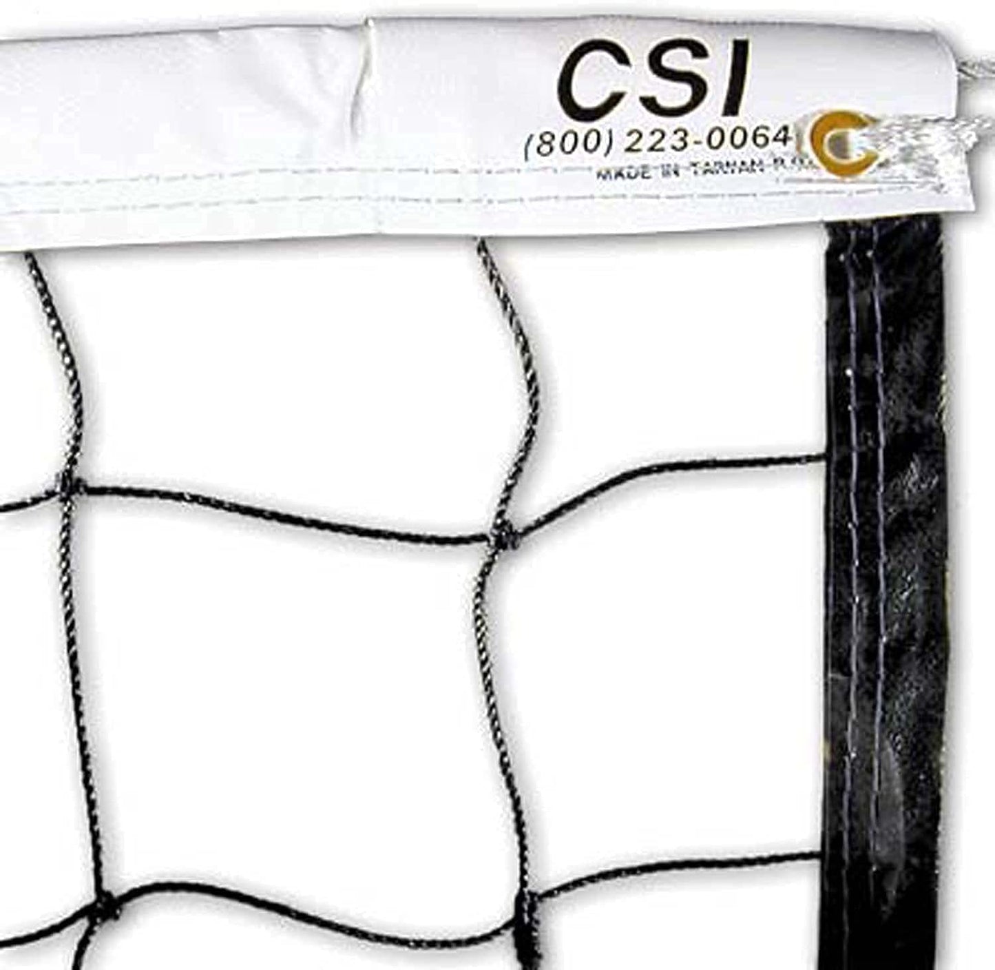Cannon Sports Regulation Volleyball Net - Durable Indoor Outdoor Net (32 FT Length x 3 FT High) for Competition, Backyard, Gym, Training, & Beach Play - Pro Quality 2mm Coated Steel Cable - Easy Setup