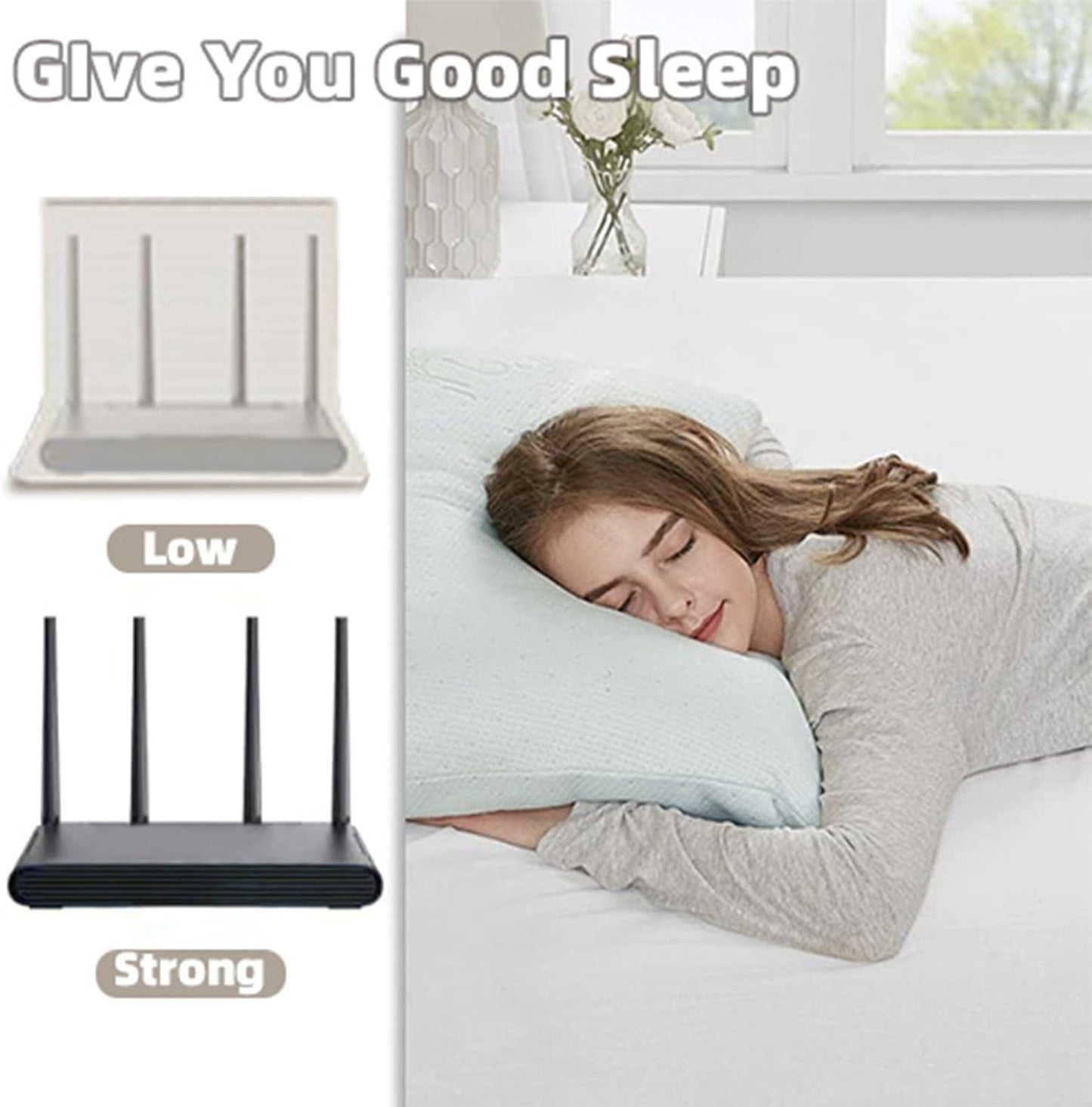 Amerthing 5G 13.7 15.7 WiFi Router Cover, WiFi RF Blocking Wireless, Blocks Protective Cover x
