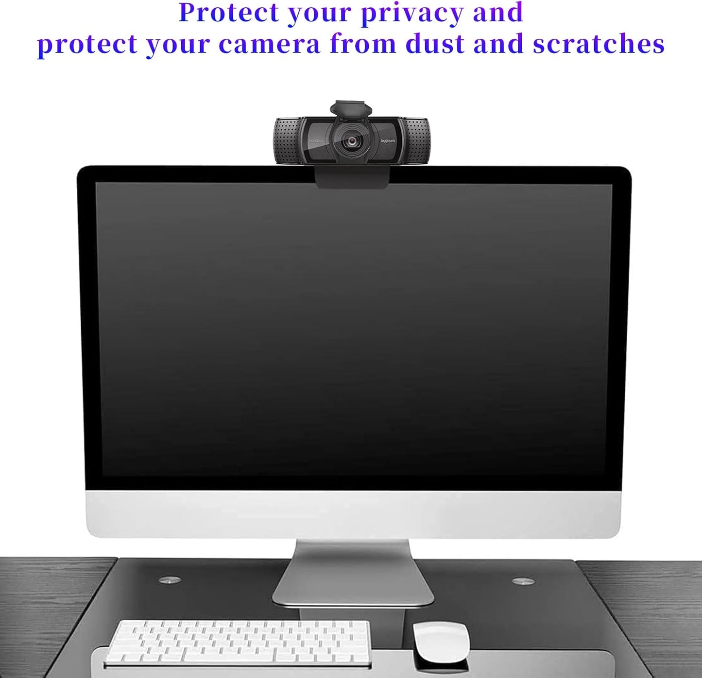 Knomix 3 Pack C270/C615/C920/C930e/C922X Universal Webcam Cover Desktop Computer External Webcam Lens Cover Shutter Cap