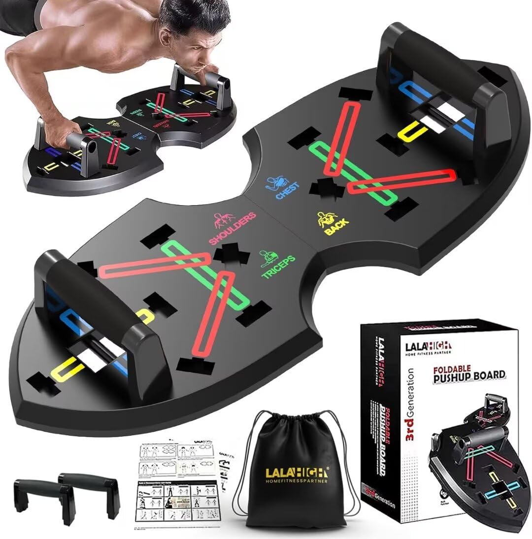 Multifunctional Push-Up Board Foldable Exercise Fitness Equipment