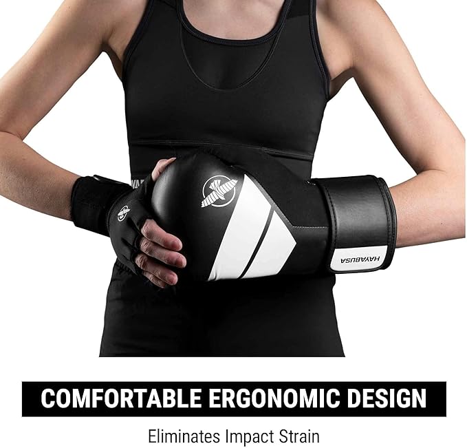 Hayabusa S4 PU Leather Boxing Gloves for Men, Women & Kids, 10oz, 12oz, 14oz, 16oz, Training, Sparring, Kickboxing, Fighting Sports, Taekwondo, MMA, Muay Thai & Arts