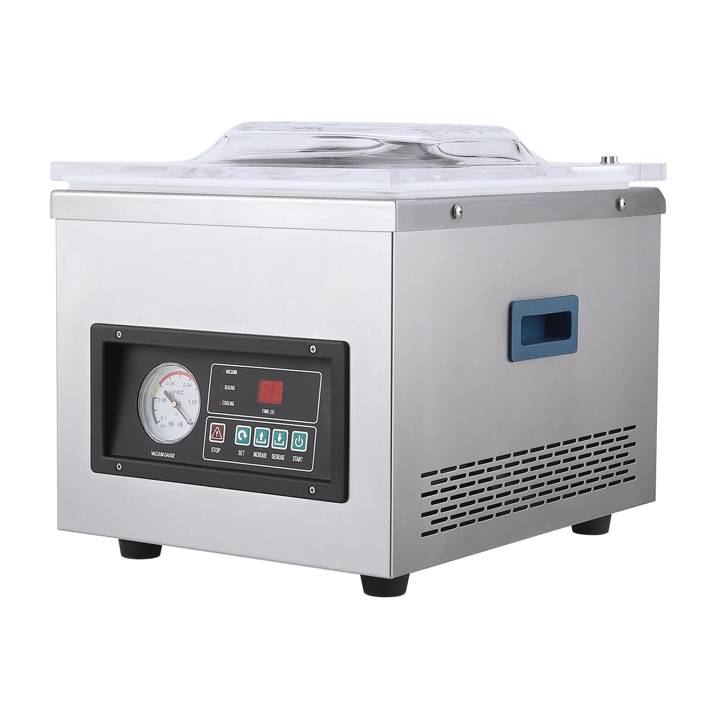 GarveeHome Chamber Vacuum Sealer machine, 12 in, 6.5 m³/h Pump Rate, Excellent Sealing Effect with Automatic Control, Household and Commercial Vacuum Sealing Machines with Stainless Steel Structure