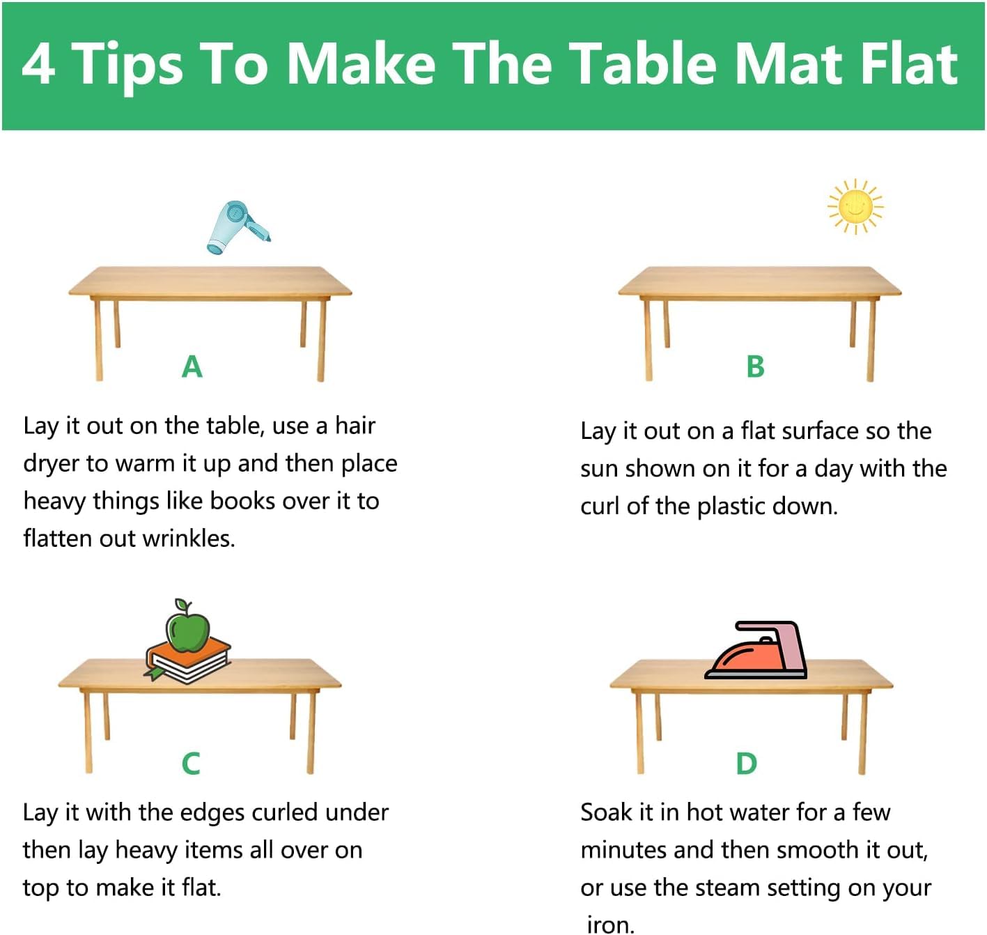 WingCanto 32x84 Inch Multi-Size Clear Tablecloth Protector Plastic Tablecloth Cover Waterproof Vinyl Dining Table Cover PVC Table Protector for Rectangle Wooden Furniture Desk Pad Mat