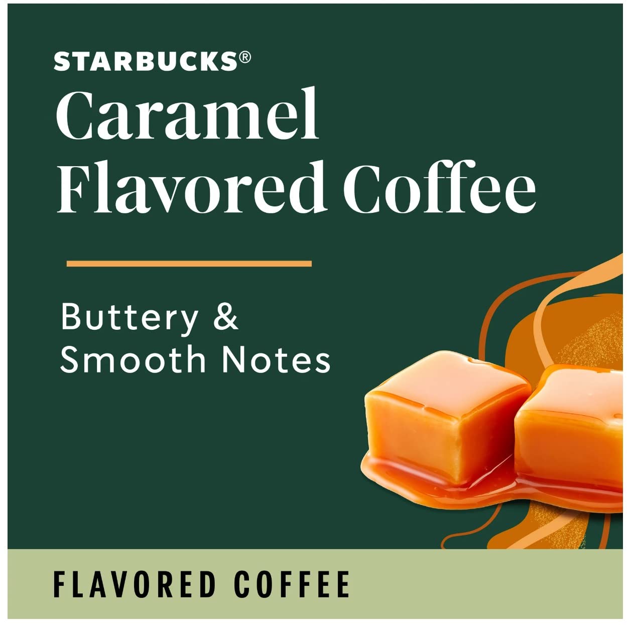 Starbucks® Caramel Flavored Coffee K-Cup® Pods – 44 Count for Rich, Sweet Flavor