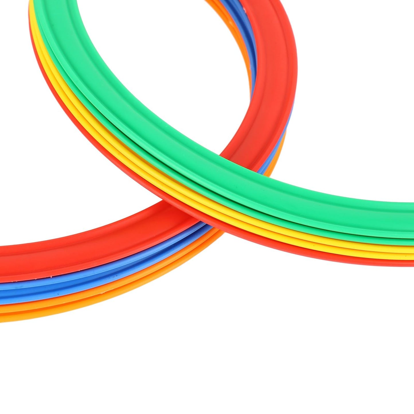 Sports Speed Ring Set 10 Rings 10 Buckles Increased Agility Outdoor Rings Toy M 28cm