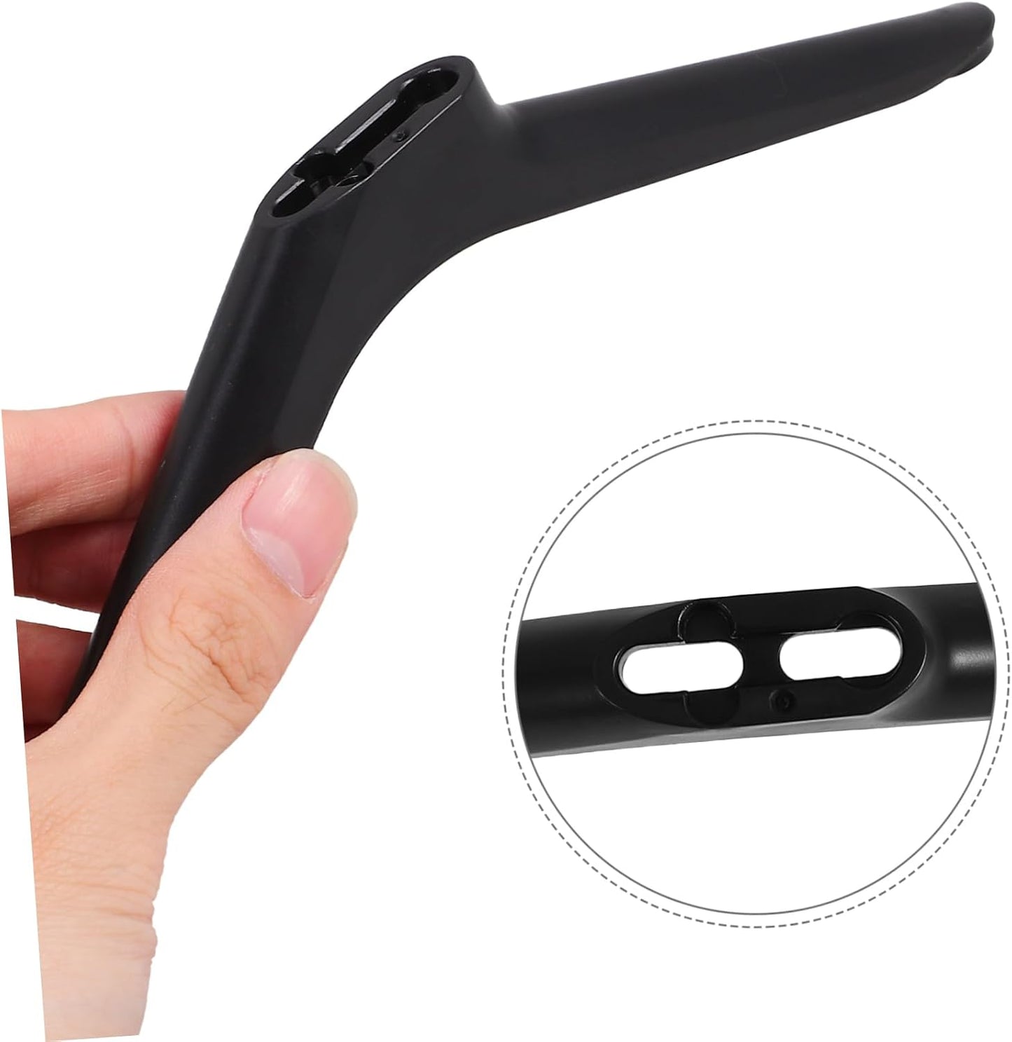 VOSAREA Sturdy TV Base Stand Replacement - Sleek Design for Home Use