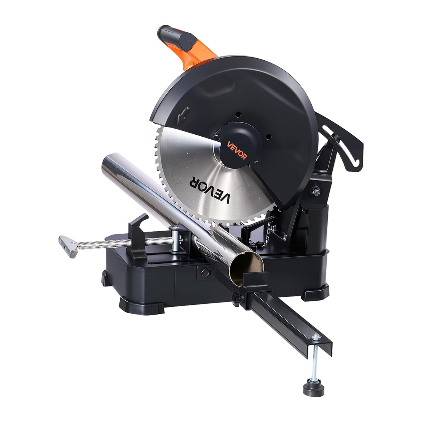 VEVOR Chop Saw, 14-inch Stainless Steel Cold Cut Blade, 3500 W Powerful Brushless Motor, 750-1200 r/min Adjustable Speed, Metal Cutting Chop Saw for Metal Square and Flat Tubes, Steels (240V/60HZ)