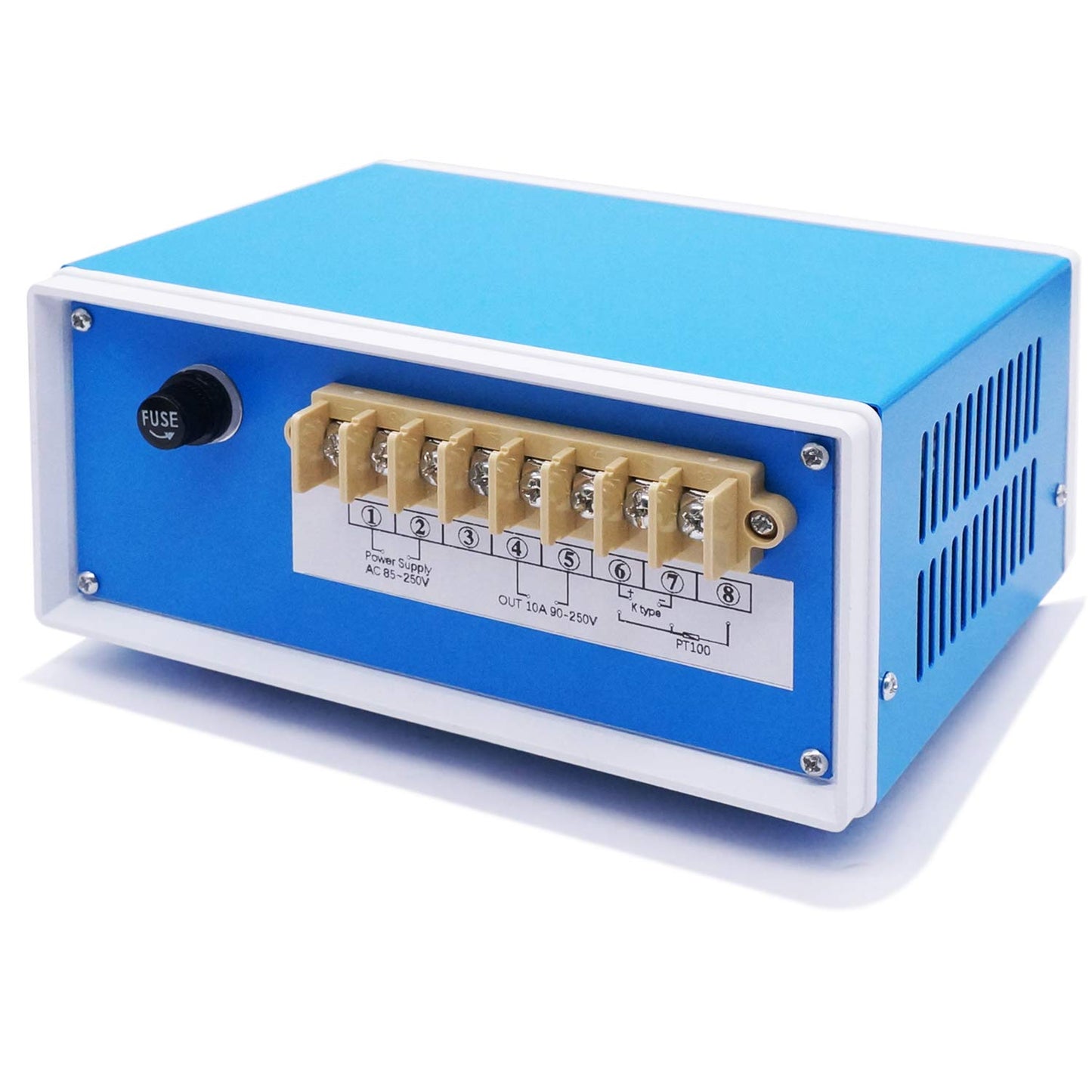 Twidec/Display PID Temperature Controllers Thermostat Box 1000W 10A 110V Temperature Temp Control Box with Solid State Relay SSR 40DA Oven Thermostatic Control Box