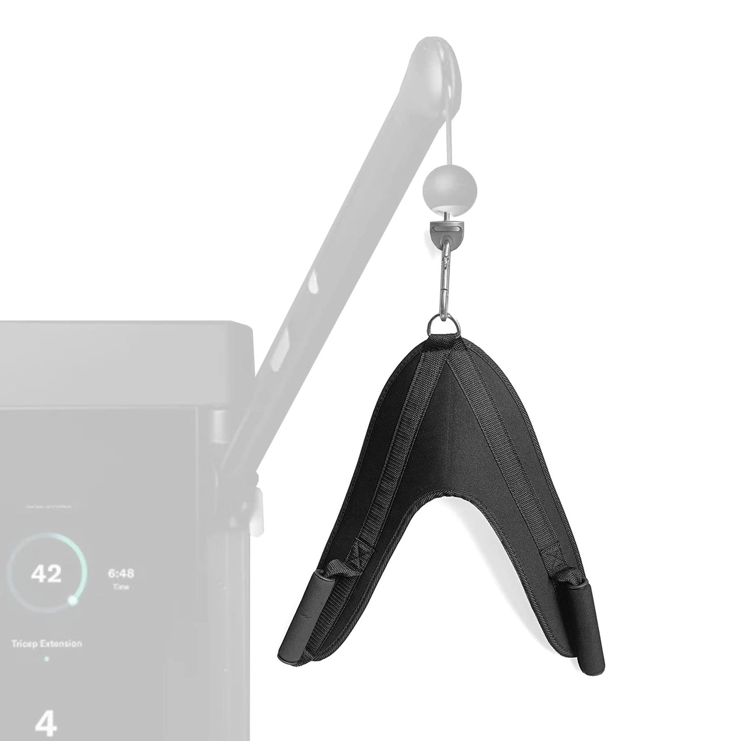JILINWEI Tonal Accessories with T Lock Adapter,Tonal Machine Gym Accessories,Ab Cable Crunch Harness for Tonal Core Muscle Training