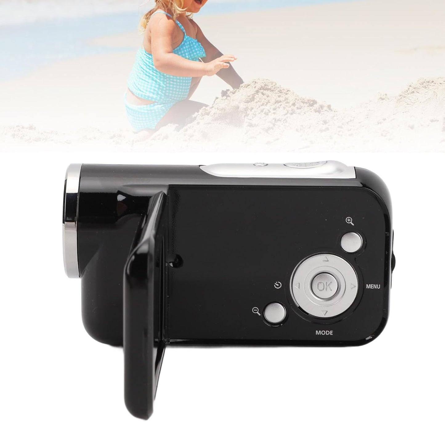Aoaoy 16MP 1080P 16X 2.0inch 1/4 Inch Camcorder Digital Zoom Rotatable Screen Anti Shake USB Port Threaded Hole Video