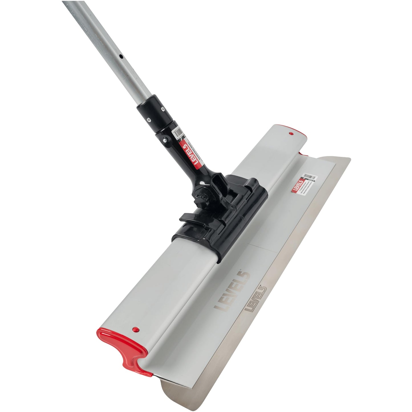 LEVEL5 Drywall Skimming Blade Set | 10, 24 & 32 Inch Skimming Blades, 37-63 Inch Extension Handle | Aluminum Body & Stainless Steel Blade | For Smoothing Walls and Ceilings | 5-441