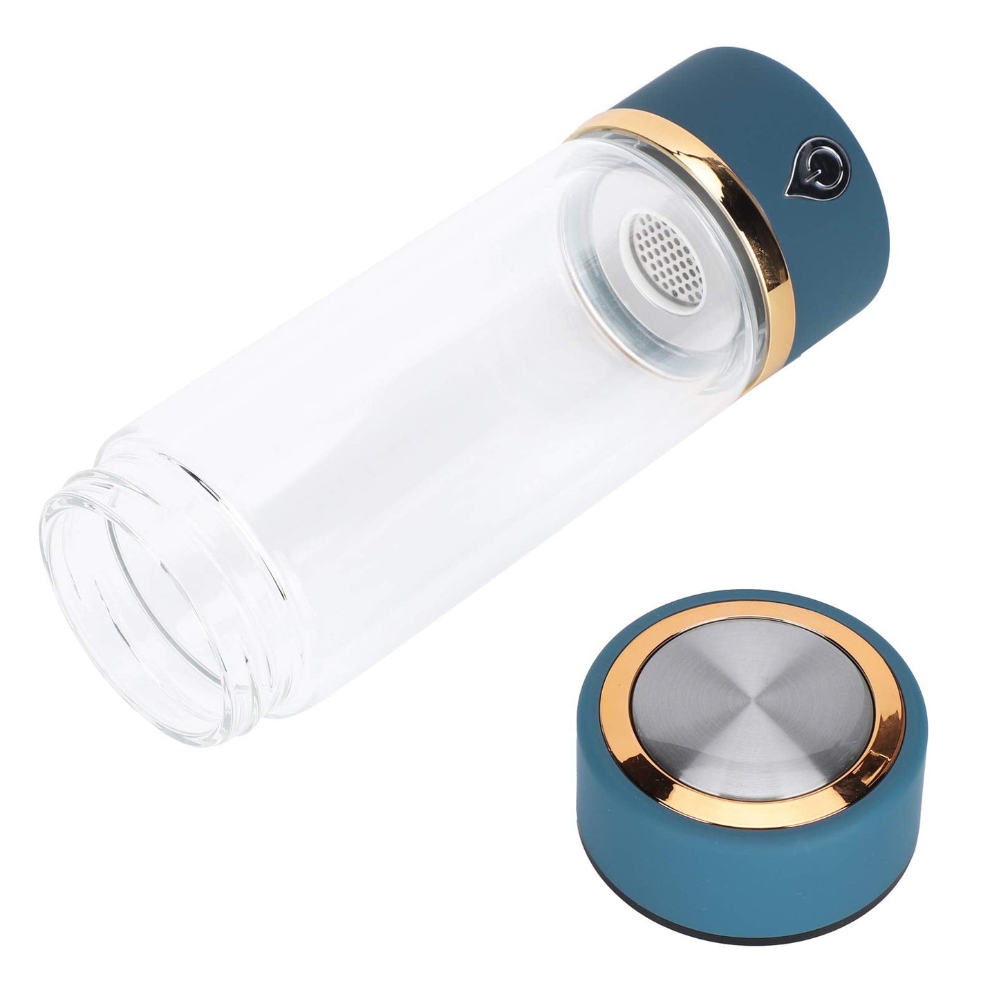 Hydrogen Rich Water Bottle Water Bottle USB Charging 380ml Hydrogen Water Ionizer Hydrogen Machine for Camping Hiking