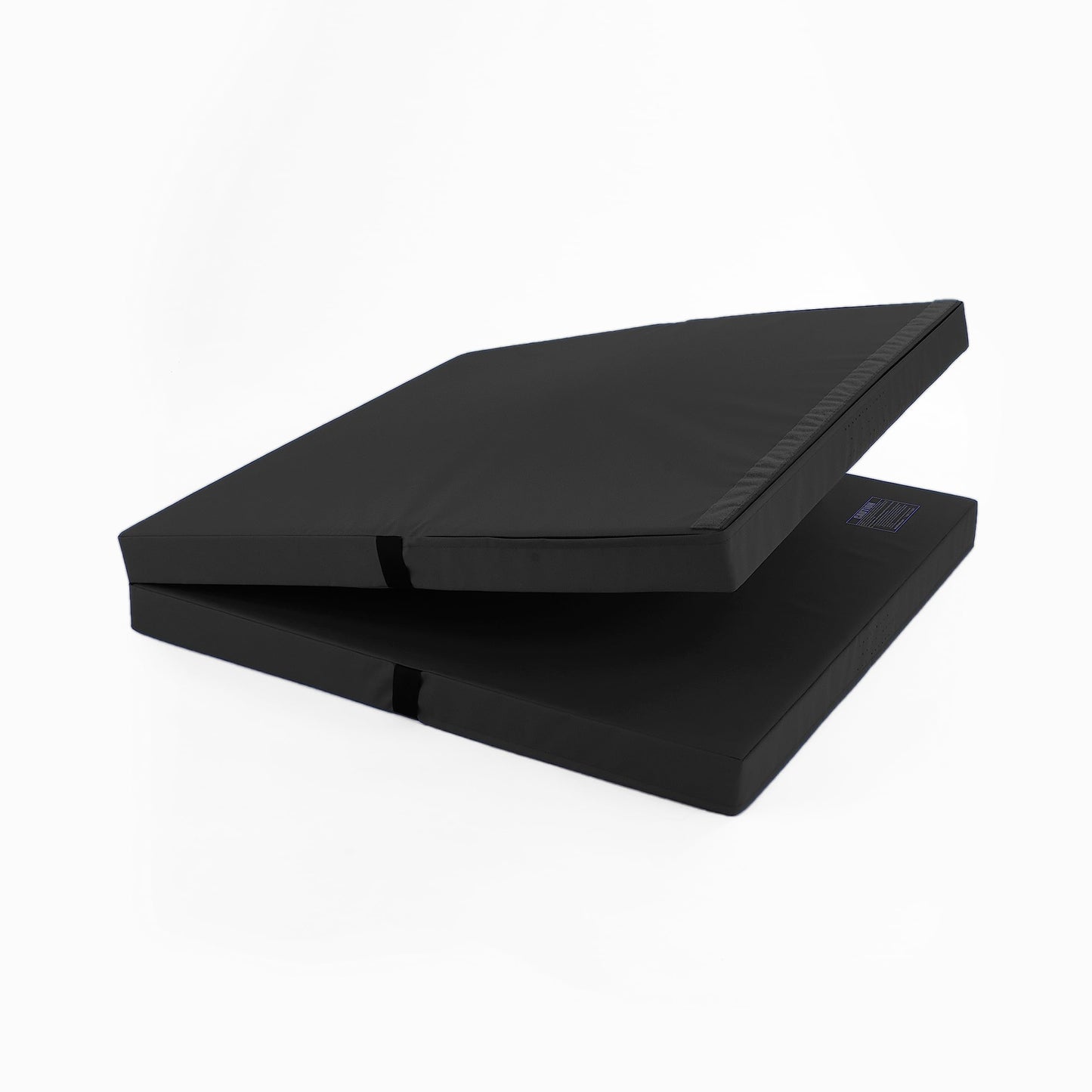 We Sell Mats 4 Inch Thick Bifolding Gymnastics Crash Landing Mat Pad, Safety for Tumbling, Back Handspring Training and Cheerleading, 4 ft x 8 ft, Black