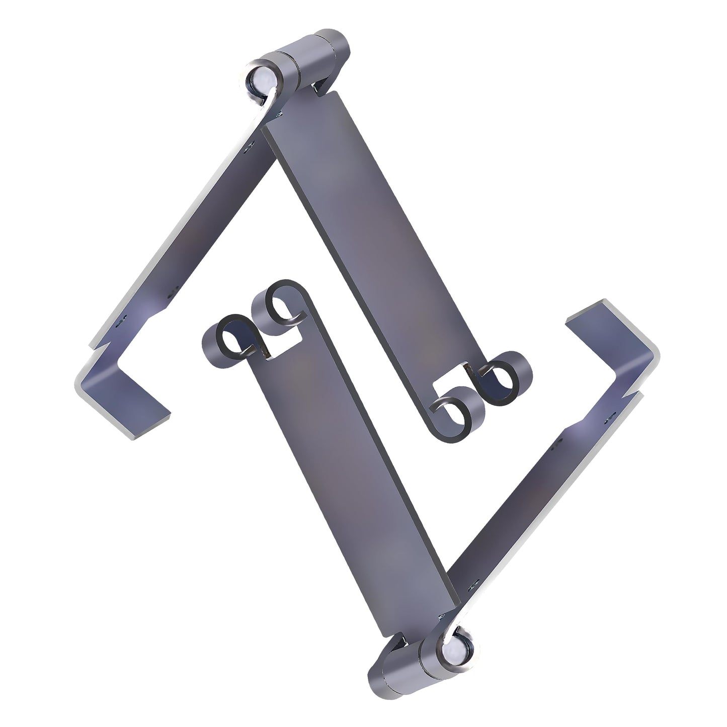 XTPTFABS 2Pcs Low Headroom Garage Door Top Brackets Compatible with Standard 12" or 15" Radius Track(for Standard Elevator Doors with Very Small Gaps)