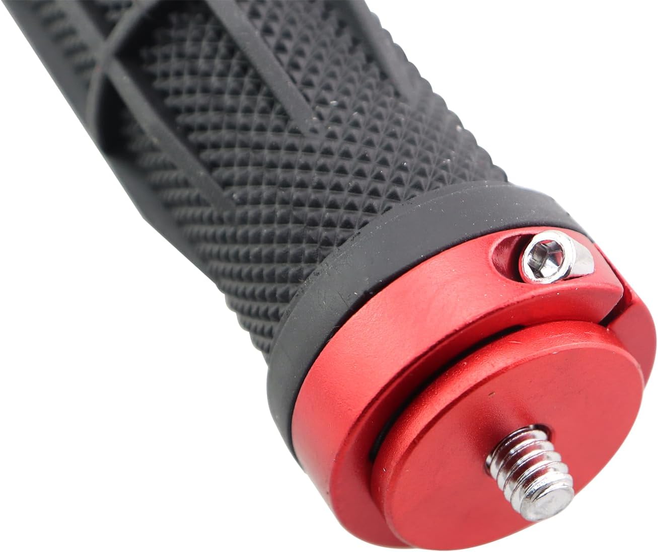 CTWHA 1/4 Inch Camera Handle Grip Bracket Universal Handheld Stabilizer with Male Thread Multi Functional Pan Tilt Mini