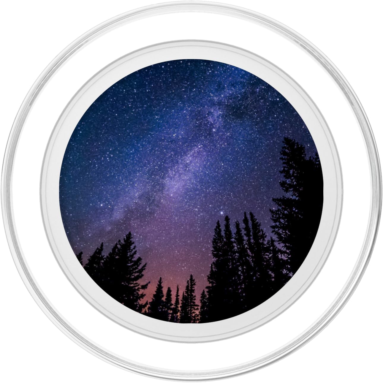 CJ Grips Milky Way Starry Night Forest Nebula Celestial Stars PopSockets PopGrip for MagSafe