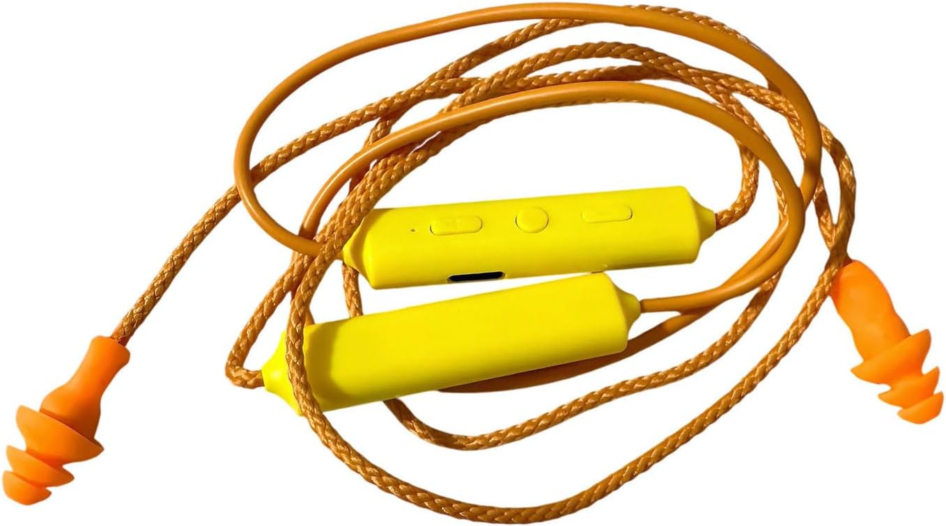 Wjymuwa Bluetooth Earplugs Earphone - Hearing Protection and Noise Suppression in Construction Sites & Noisy