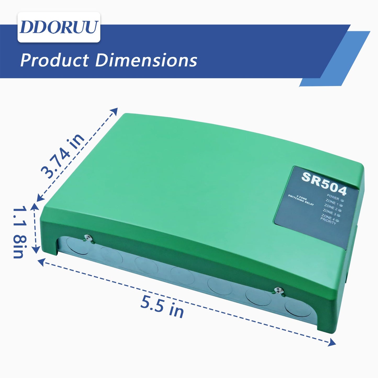 SR504-4 Switching Relay，SR-504-4，4 Channel Relay Module