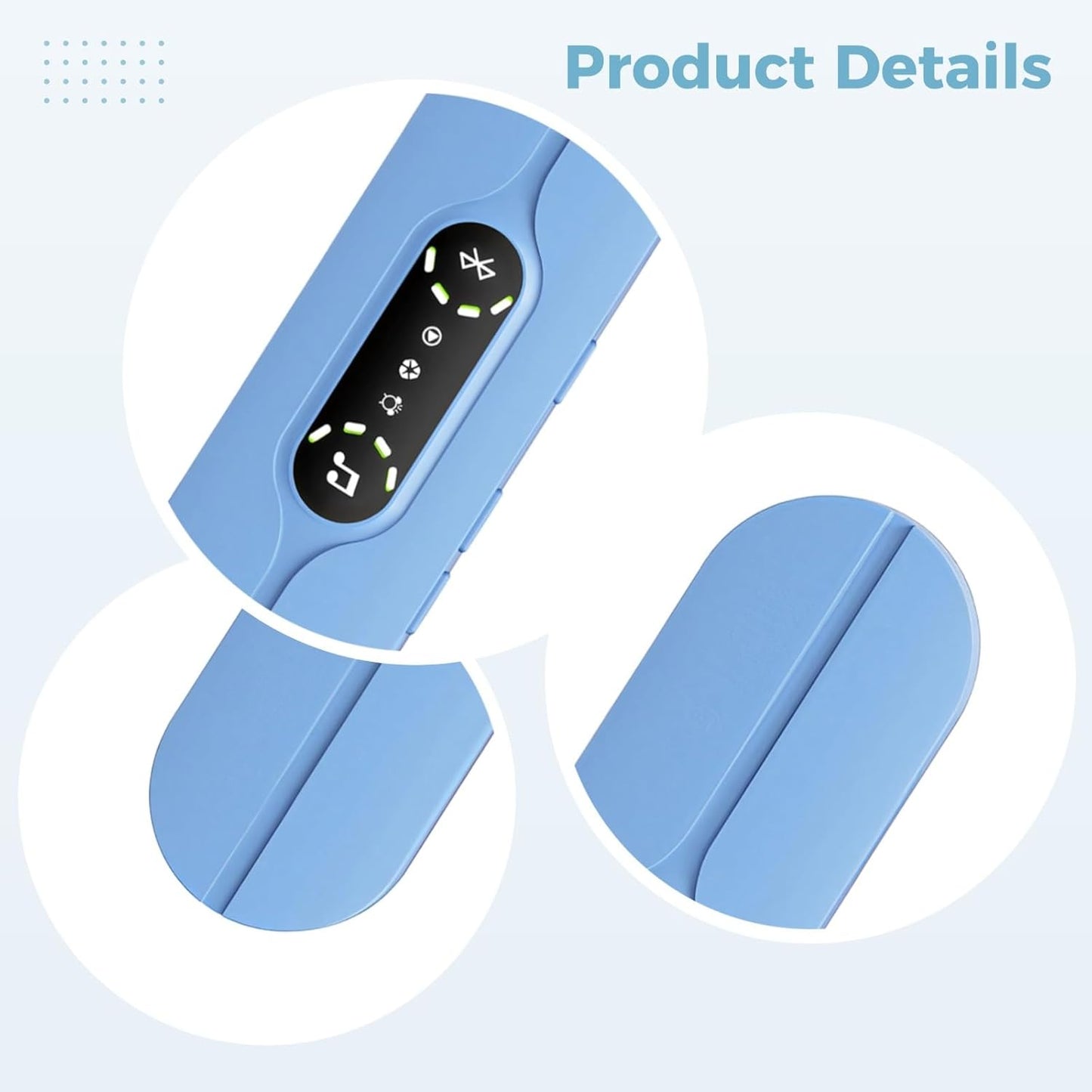 Machify 6.1 1.4 0.5 Wireless Speaker Pillow with Bone Conduction, Music Box, White Noise & Sleep Timer, Portable