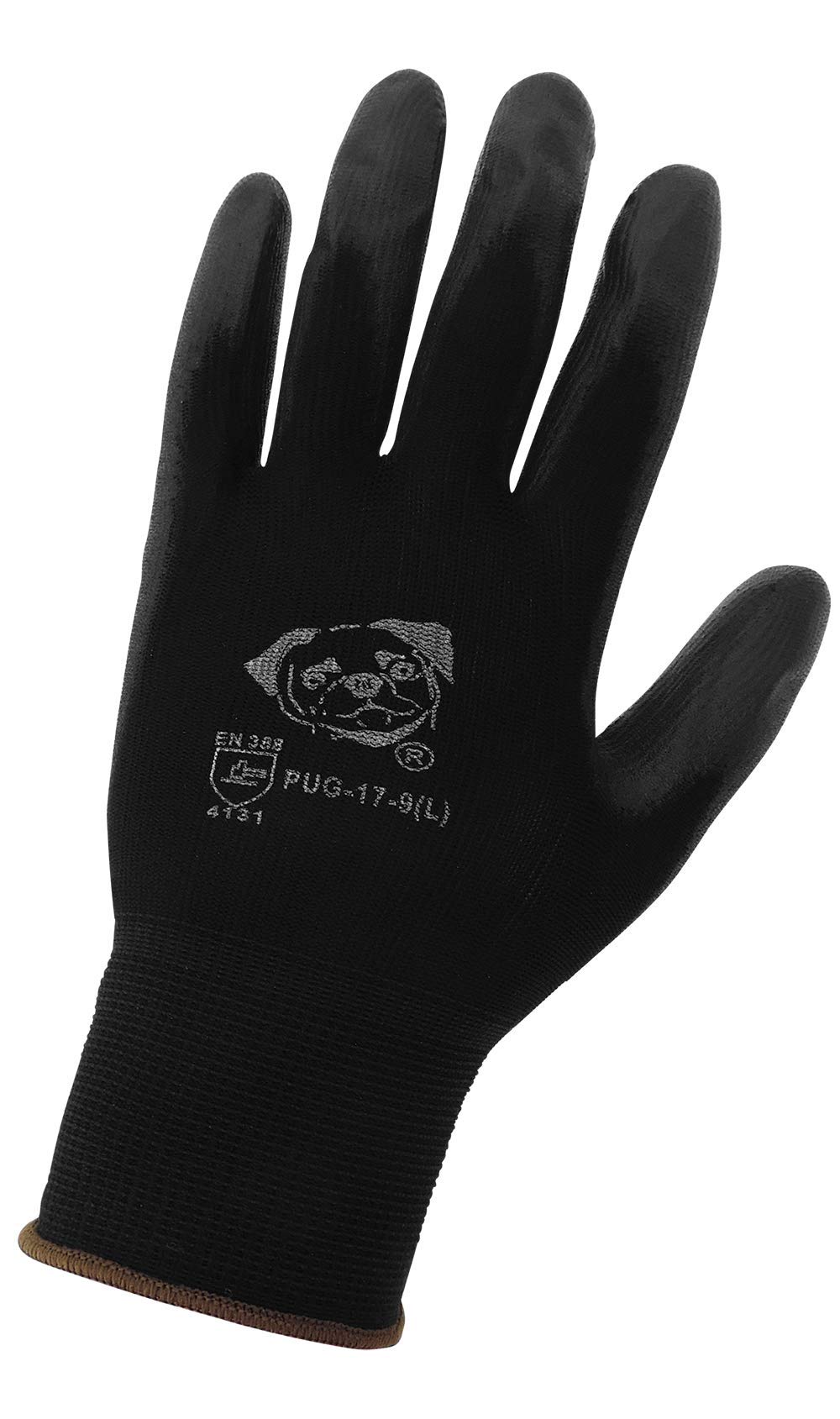 GGS Safety Gloves - Lightweight & Non-Slip, Bare-Hand Feel, Cut & Abrasion Protection for Home & Yard Work or Industrial Use, 144 Pairs, 2XL