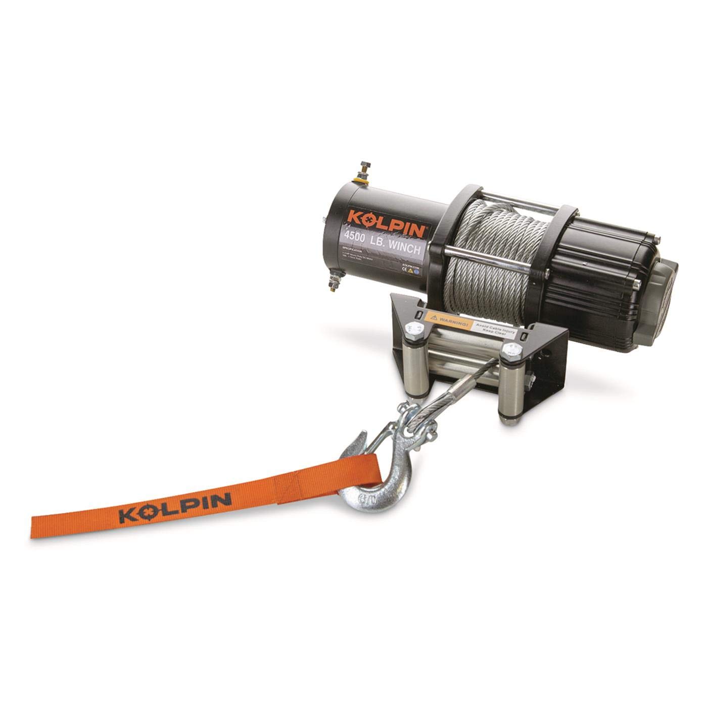 Kolpin 2500# Winch - Steel Cable - 25-9250